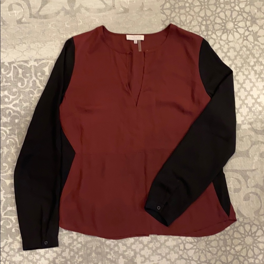 1.State Colorblock Blouse